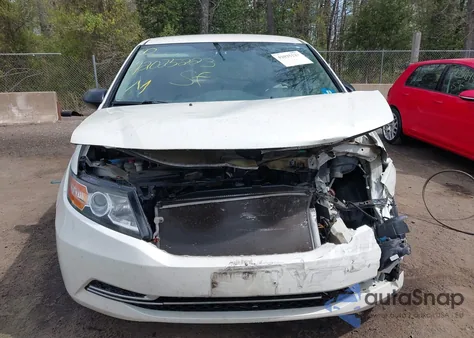 2014 Honda Odyssey Lx из США, поврежденный, VIN 5FNRL5H28EB001553